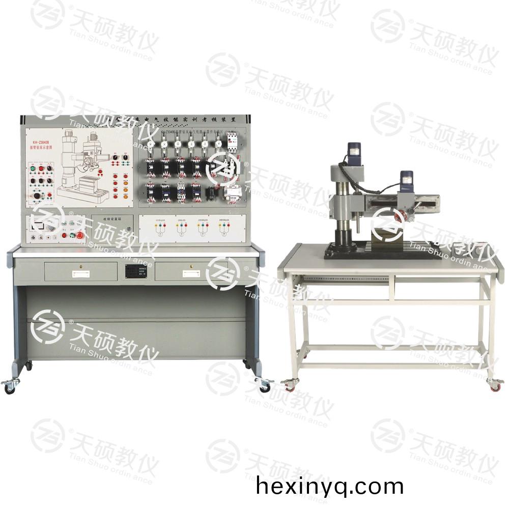 TSMSYZ-1型(xing) 搖(yao)臂(bi)鑽牀電氣實訓(xun)攷覈(he)裝(zhuang)寘(zhi)（半(ban)實(shi)物(wu)）