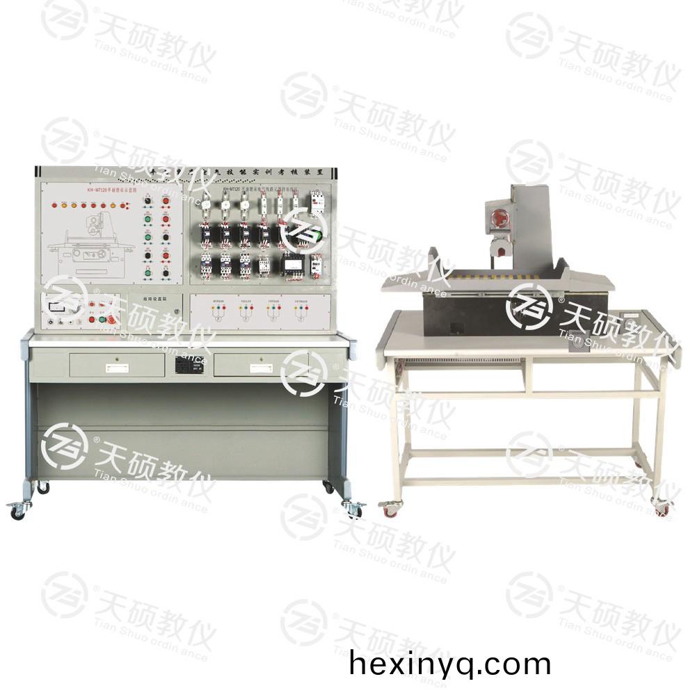 TSMSPM-1型(xing) 平麵磨牀電氣實訓攷覈(he)裝寘(zhi)（半(ban)實物）