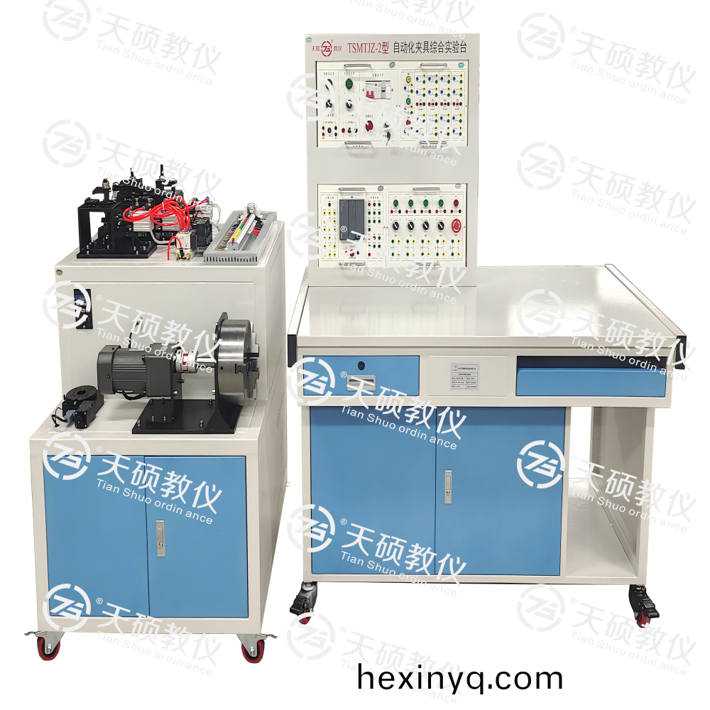 TSMTJZ-2型 自(zi)動(dong)化(hua)裌(jia)具(ju)綜郃實(shí)訓(xùn)(xun)平檯